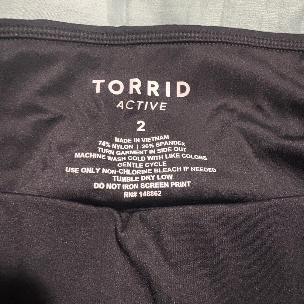 Torrid Active Black Spandex Leggings